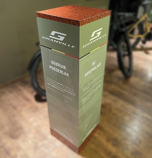Kartonnen display